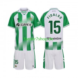 Real Betis fußball trikot Fidalgo 15 Kinder Heim 2026-2027 Kurzarm Real Betis fußball trikot Fidalgo 15 Kinder Heim 2026-2027 Kurzarm