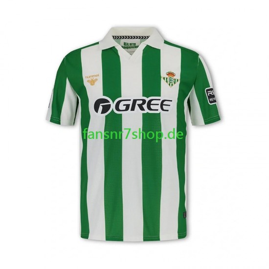 Real Betis fußball trikot Herren Heim Retro 2025-2026 Kurzarm