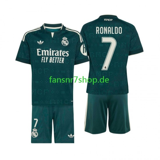 Real Madrid fußball trikot Cristiano Ronaldo 7 Kinder Auswärts 2026-2027 Kurzarm