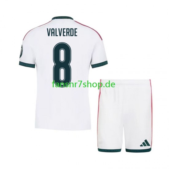 Real Madrid fußball trikot Federico Valverde 8 Kinder Heim 2026-2027 Kurzarm