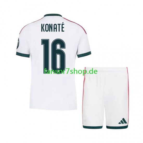 Real Madrid fußball trikot Ibrahima Konate 16 Kinder Heim 2026-2027 Kurzarm