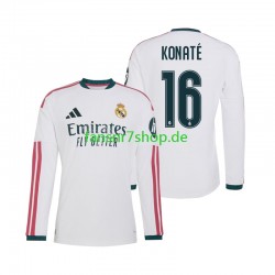 Real Madrid fußball trikot Ibrahima Konate 16 Herren Heim 2026-2027 Langarm Real Madrid fußball trikot Ibrahima Konate 16 Herren Heim 2026-2027 Langarm