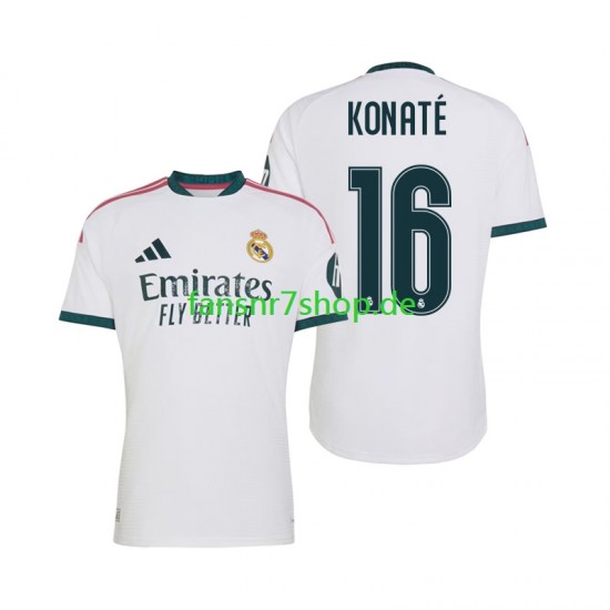 Real Madrid fußball trikot Ibrahima Konate 16 Herren Heim 2026-2027 Kurzarm