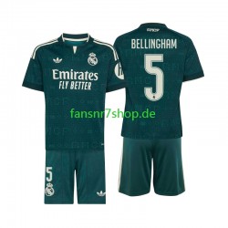 Real Madrid fußball trikot Jude Bellingham 5 Kinder Auswärts 2026-2027 Kurzarm