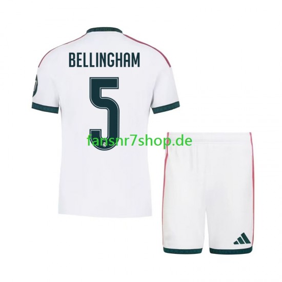 Real Madrid fußball trikot Jude Bellingham 5 Kinder Heim 2026-2027 Kurzarm