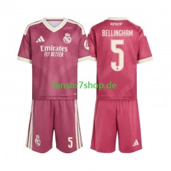 Real Madrid fußball trikot Jude Bellingham 5 Kinder Ausweich 2026-2027 Kurzarm