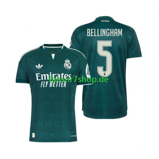 Real Madrid fußball trikot Jude Bellingham 5 Herren Auswärts 2026-2027 Kurzarm