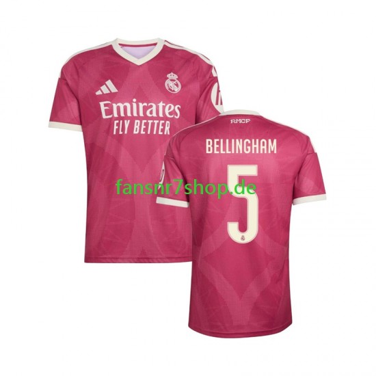 Real Madrid fußball trikot Jude Bellingham 5 Herren Ausweich 2026-2027 Kurzarm