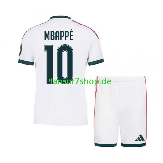 Real Madrid fußball trikot Mbappé Kylian 10 Kinder Heim 2026-2027 Kurzarm
