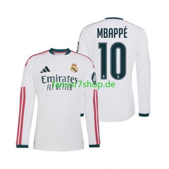 Real Madrid fußball trikot Mbappé Kylian 10 Herren Heim 2026-2027 Langarm