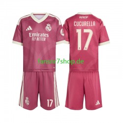 Real Madrid fußball trikot Marc Cucurella 17 Kinder Ausweich 2026-2027 Kurzarm