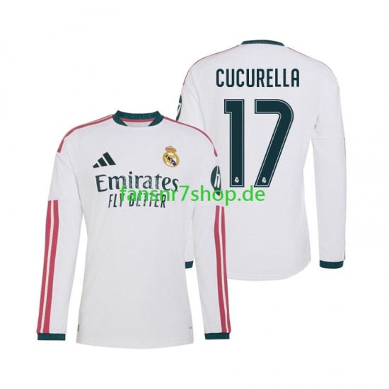 Real Madrid fußball trikot Marc Cucurella 17 Herren Heim 2026-2027 Langarm