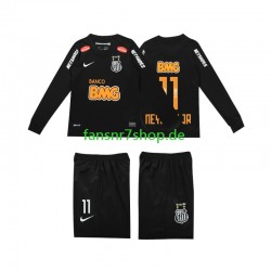 fußball trikot Santos NEYMAR JR 11 Classic 2012 2013 Kinder Auswärts Retro Langarm