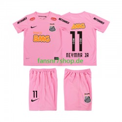 fußball trikot Santos Neymar JR 11 2012 2013 Kinder Viertes Retro Kurzarm