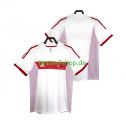 Türkei fußball trikot 2002 Herren Auswärts Retro Kurzarm Türkei fußball trikot 2002 Herren Auswärts Retro Kurzarm