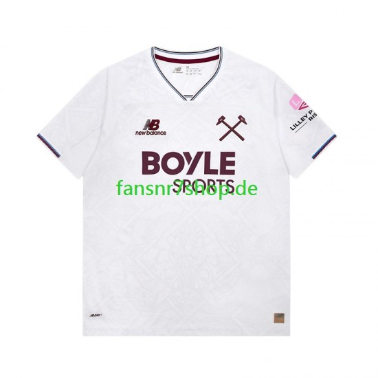 West Ham United fußball trikot Herren Auswärts 2026-2027 Kurzarm
