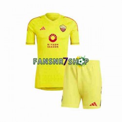 AS Rom fußball trikot Torhüter Kinder Heim 2023-2024 Kurzarm AS Rom fußball trikot Torhüter Kinder Heim 2023-2024 Kurzarm