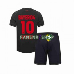 Bayer 04 Leverkusen fußball trikot Florian Wirtz 10 Kinder Heim 2023-2024 Kurzarm