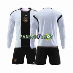 Deutschland fußball trikot WM 2022 Kinder Heim Langarm