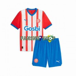 fußball trikot Girona Kinder Heim 2023-2024 Kurzarm