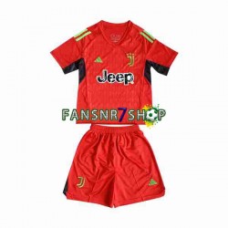 Juventus Turin fußball trikot Torhüter Kinder Auswärts 2023-2024 Kurzarm