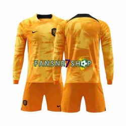 Niederlande fußball trikot WM 2022 Kinder Heim Langarm Niederlande fußball trikot WM 2022 Kinder Heim Langarm