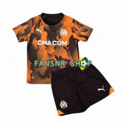 Olympique Marseille fußball trikot Kinder Ausweich 2023-2024 Kurzarm
