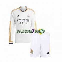 Real Madrid fußball trikot Kinder Heim 2023-2024 Langarm