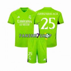 Real Madrid fußball trikot Kepa Arrizabalaga 25 Torhüter Kinder Heim 2023-2024 Kurzarm