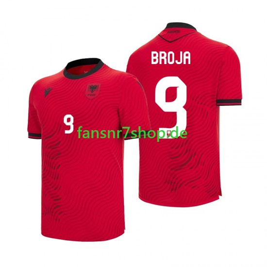 Albanien fußball trikot WM 2026 Armando Broja 9 Herren Heim Kurzarm Albanien fußball trikot WM 2026 Armando Broja 9 Herren Heim Kurzarm