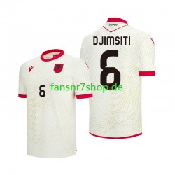 Albanien fußball trikot WM 2026 Berat Djimsiti 6 Herren Auswärts Kurzarm Albanien fußball trikot WM 2026 Berat Djimsiti 6 Herren Auswärts Kurzarm