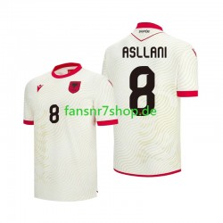 Albanien fußball trikot WM 2026 Kristjan Asllani 8 Herren Auswärts Kurzarm Albanien fußball trikot WM 2026 Kristjan Asllani 8 Herren Auswärts Kurzarm