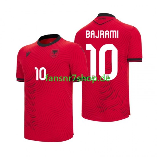 Albanien fußball trikot WM 2026 Nedim Bajrami 10 Herren Heim Kurzarm