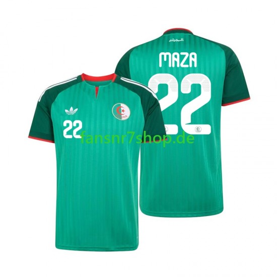 Algerien fußball trikot Ibrahim Maza 22 Herren Auswärts 2026 Kurzarm