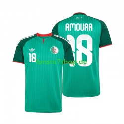 Algerien fußball trikot Mohamed Amoura 18 Herren Auswärts 2026 Kurzarm