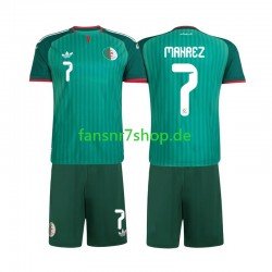 Algerien fußball trikot Riyad Mahrez 7 Kinder Auswärts 2026 Kurzarm