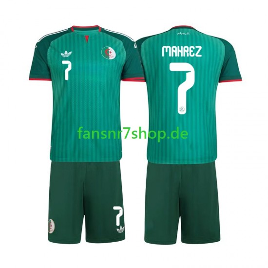 Algerien fußball trikot Riyad Mahrez 7 Kinder Auswärts 2026 Kurzarm