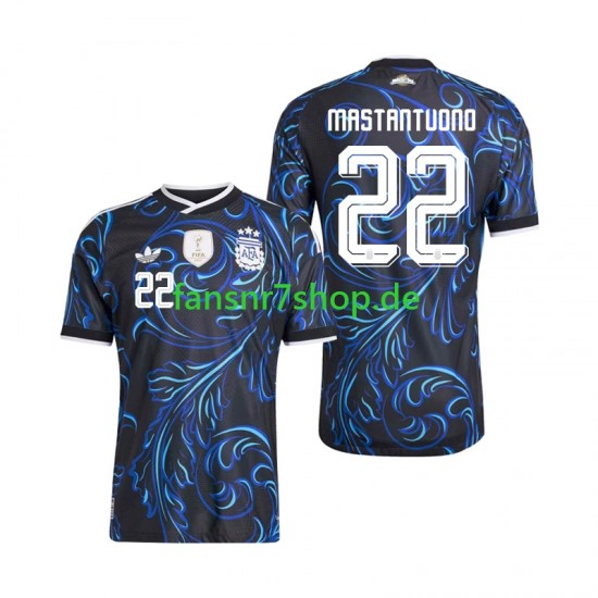 Argentinien fußball trikot WM 2026 Franco Mastantuono 22 Herren Auswärts Kurzarm