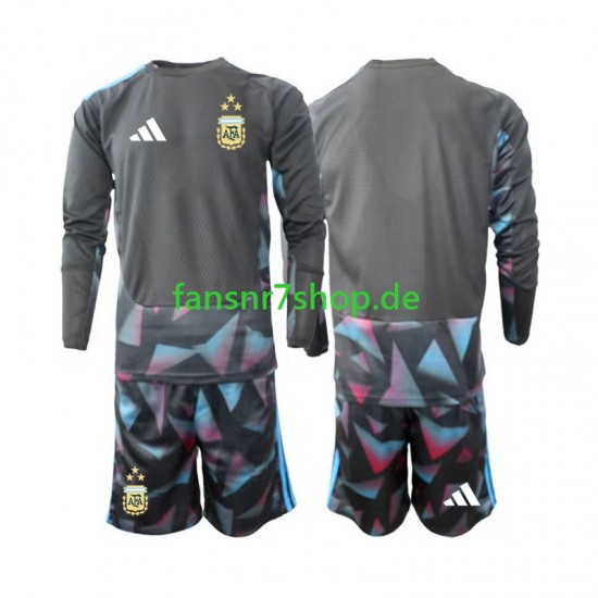 Argentinien fußball trikot WM 2026 Torhüter Kinder Heim Langarm Argentinien fußball trikot WM 2026 Torhüter Kinder Heim Langarm