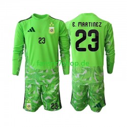 Argentinien fußball trikot WM 2026 Emiliano Martinez 23 Torhüter Kinder Ausweich Langarm Argentinien fußball trikot WM 2026 Emiliano Martinez 23 Torhüter Kinder Ausweich Langarm