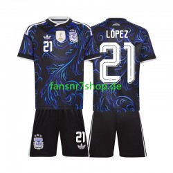 Argentinien fußball trikot WM 2026 Jose Manuel Lopez 21 Kinder Auswärts Kurzarm Argentinien fußball trikot WM 2026 Jose Manuel Lopez 21 Kinder Auswärts Kurzarm