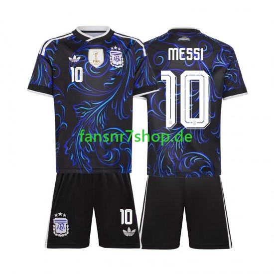 Argentinien fußball trikot WM 2026 Lionel Messi 10 Kinder Auswärts Kurzarm