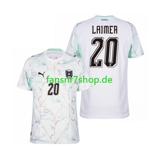 Österreich fußball trikot WM 2026 Konrad Laimer 20 Herren Auswärts Kurzarm