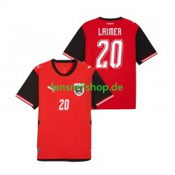 Österreich fußball trikot WM 2026 Konrad Laimer 20 Herren Heim Kurzarm