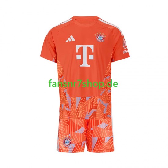 FC Bayern München fußball trikot Torhüter Kinder Auswärts 2027-2028 Kurzarm
