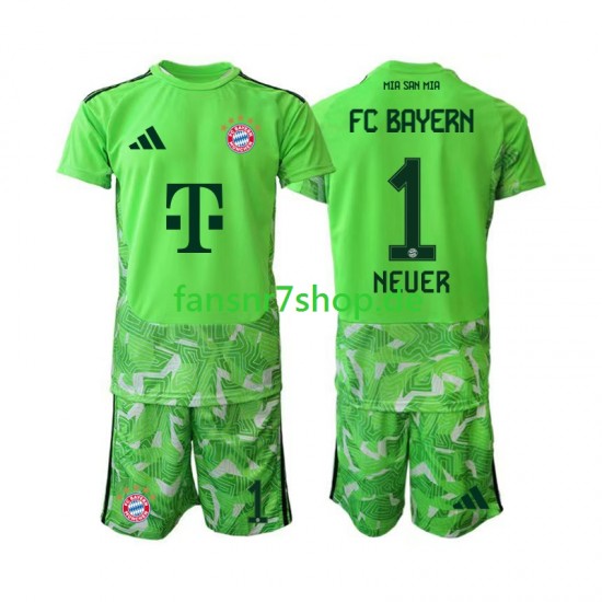 FC Bayern München fußball trikot Manuel Neuer 1 Torhüter Kinder Heim 2026-2027 Kurzarm