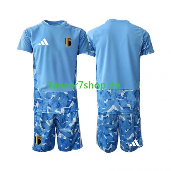 Belgien fußball trikot WM 2026 Torhüter Kinder Heim Kurzarm