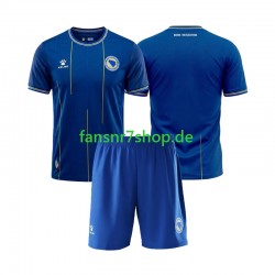 Bosnien und Herzegowina fußball trikot WM 2026 Kinder Heim Kurzarm Bosnien und Herzegowina fußball trikot WM 2026 Kinder Heim Kurzarm