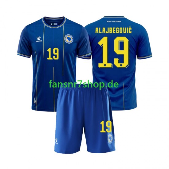 Bosnien und Herzegowina fußball trikot WM 2026 Kerim Alajbegovic 19 Kinder Heim Kurzarm