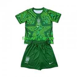 Brasilien fußball trikot WM 2026 Torhüter Kinder Auswärts Kurzarm Brasilien fußball trikot WM 2026 Torhüter Kinder Auswärts Kurzarm
